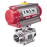 A-T Controls Automated Ball Valve, 77 Series